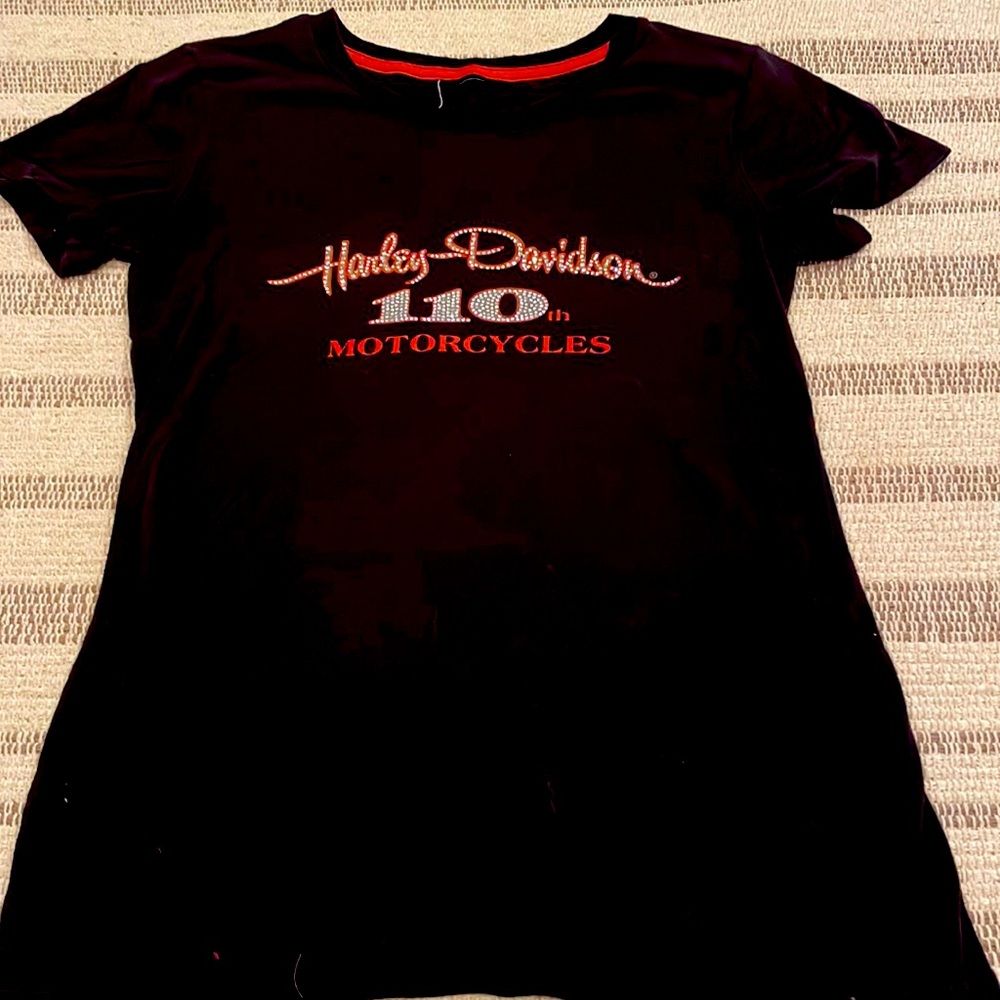 Harley Davidson 110th motorcycles T-shirt